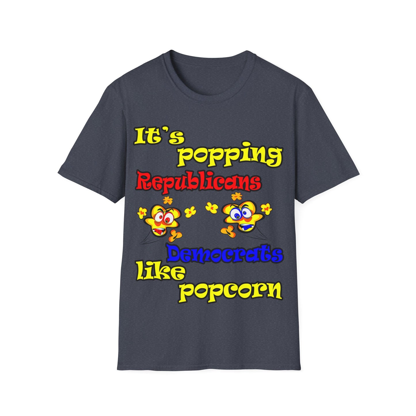 popping like popcorn - Unisex Softstyle T-Shirt