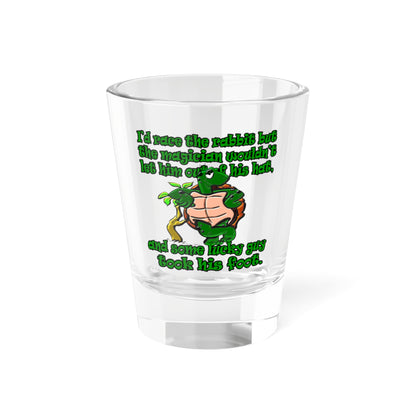 turtle race - Shot Glass