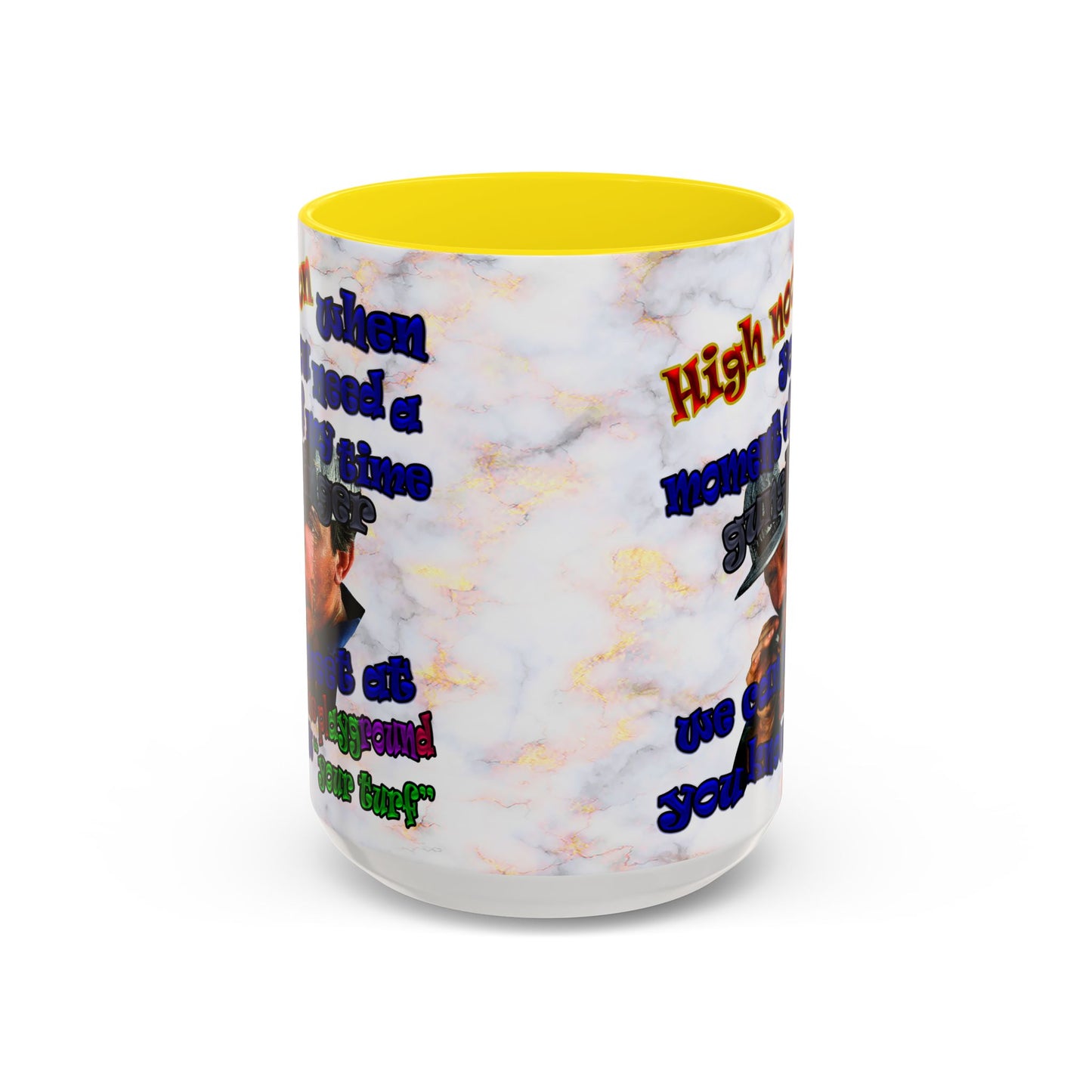 high noon - Accent Mug (white marble)