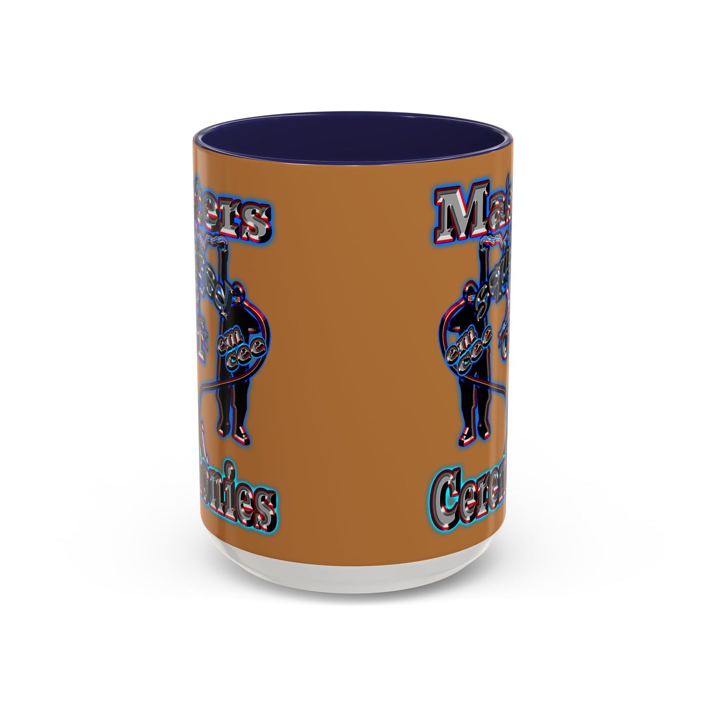 em cee squared - Accent Mug (light brown)