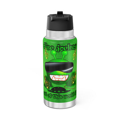 disc jockey - Gator Tumbler, 32oz (green turf)