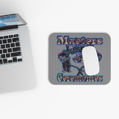 em cee squared - Mouse Pad (Rectangle) (grey)