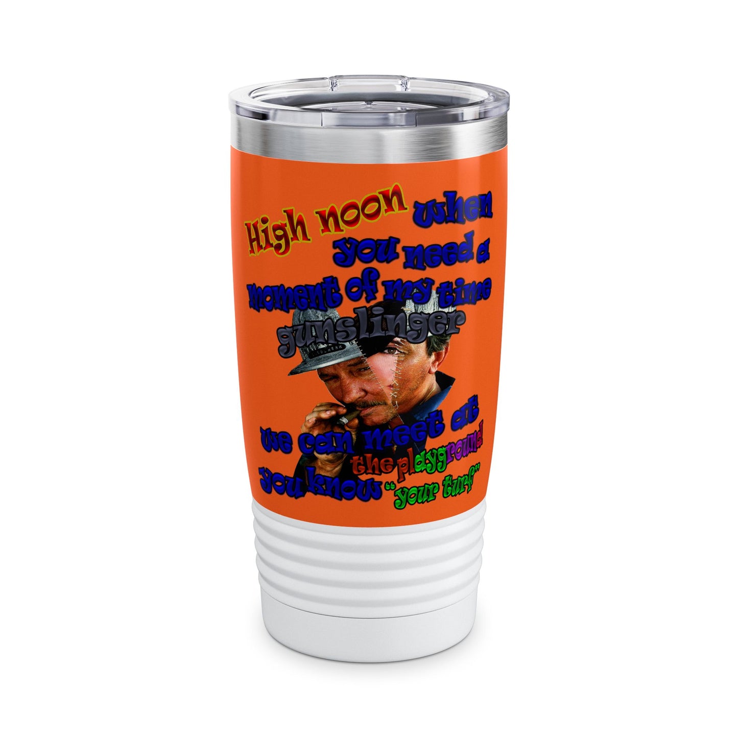 high noon - Ringneck Tumbler, 20oz (orange)