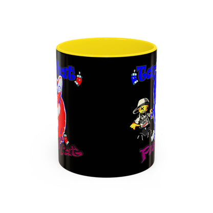 tag that - Accent Mug (black)