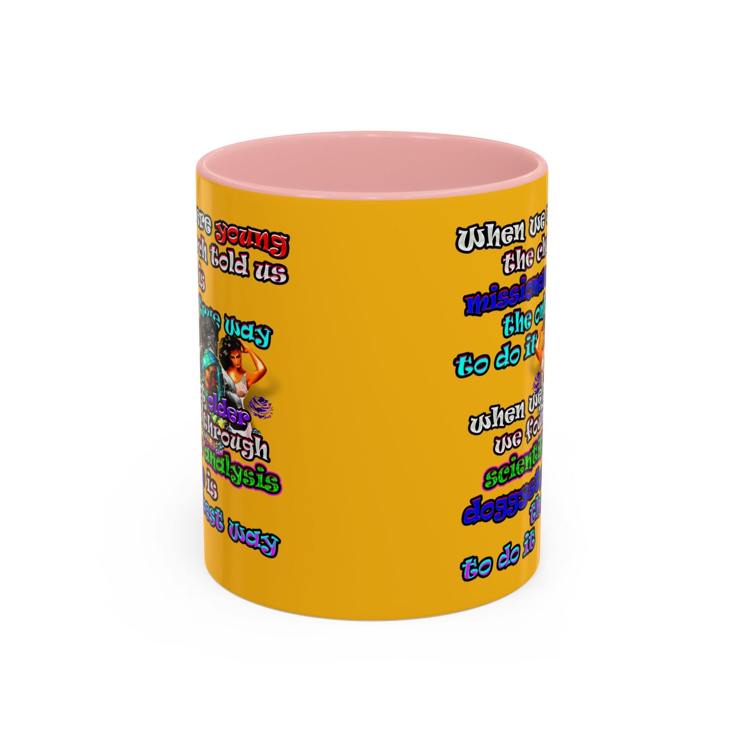 doggystyle - Accent Mug (yellow)