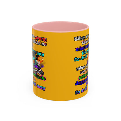 doggystyle - Accent Mug (yellow)