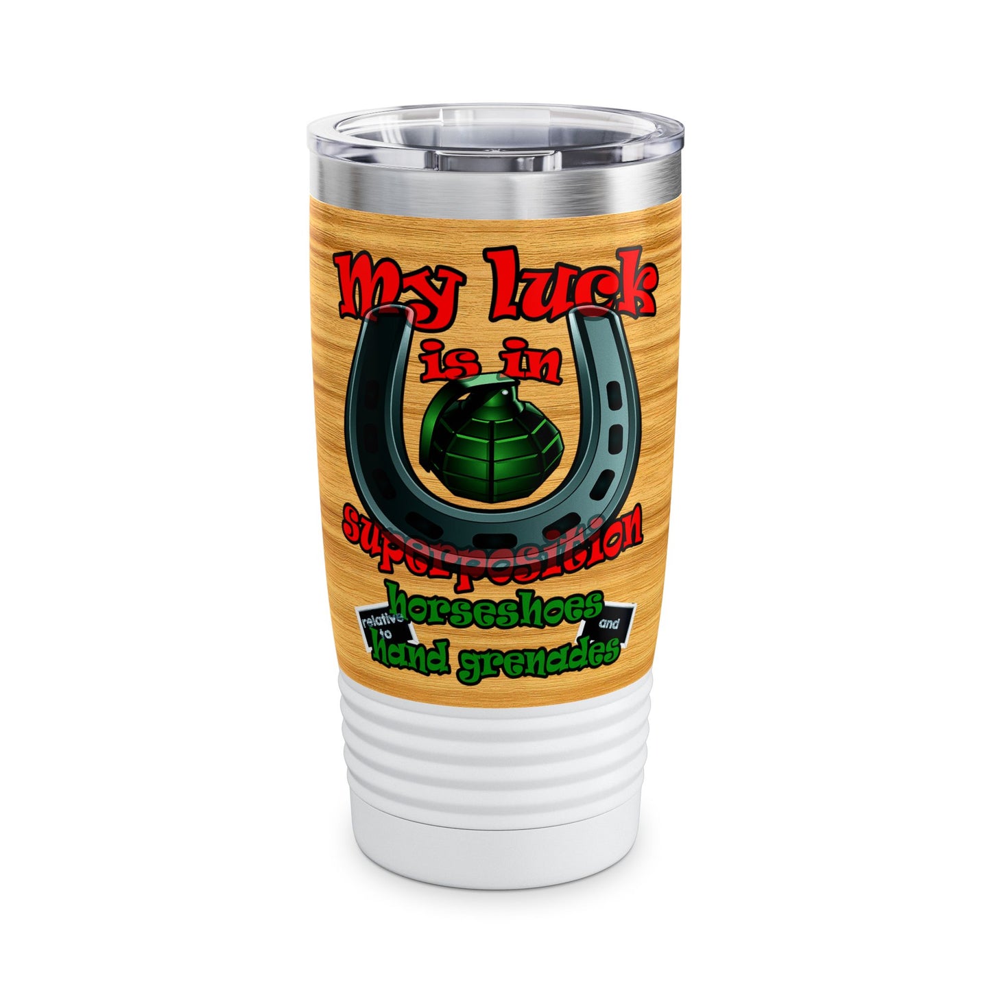 my luck - Ringneck Tumbler, 20oz (butterscotch wood finish)