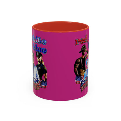 rw&b lives matter - Accent Mug (pink)