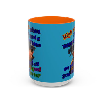 high noon - Accent Mug (turquoise)