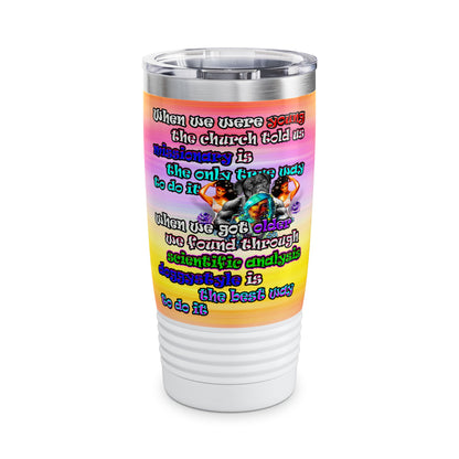 doggystyle - Ringneck Tumbler, 20oz (color blur)