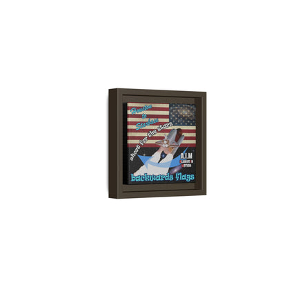 shoot for the stars - framed canvas art