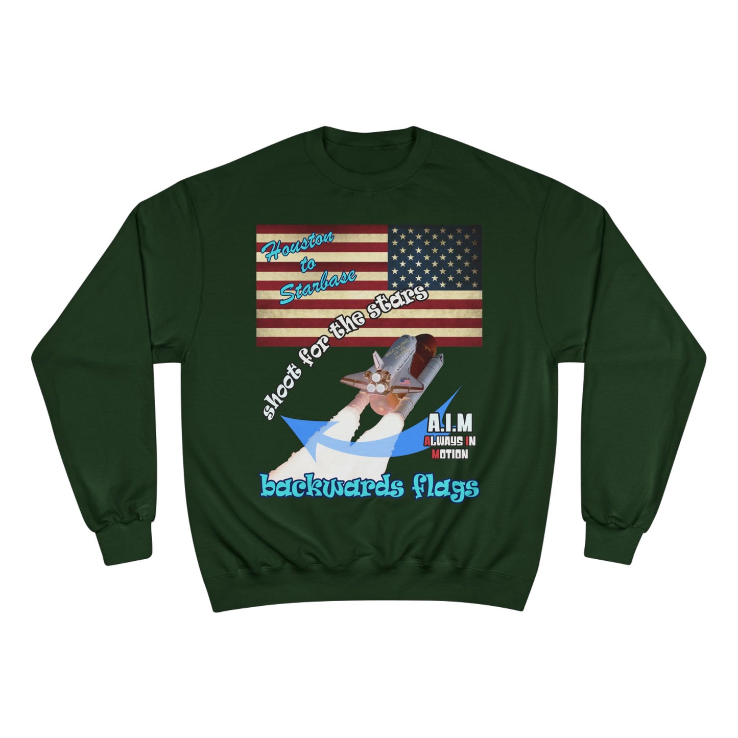 shoot for the stars - Champion Sweatshirt