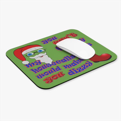 santa's shoes - Mouse Pad (Rectangle) (green)