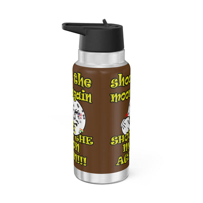 shoot the moon again - Gator Tumbler, 32oz (brown)