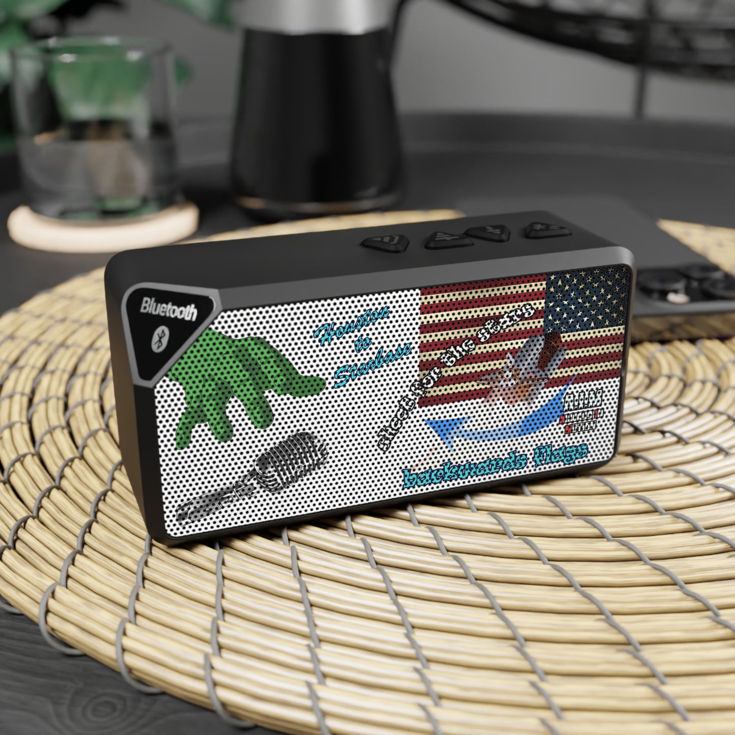 shoot for the stars - Jabba Bluetooth Speaker (white)