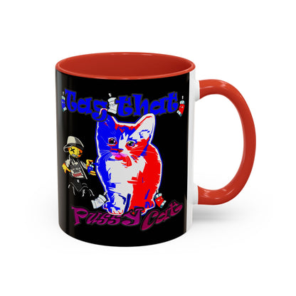 tag that - Accent Mug (black)