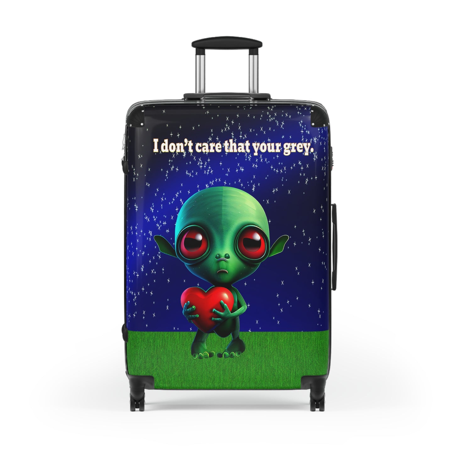 I don't care that your grey - Suitcase ('snoops' background)