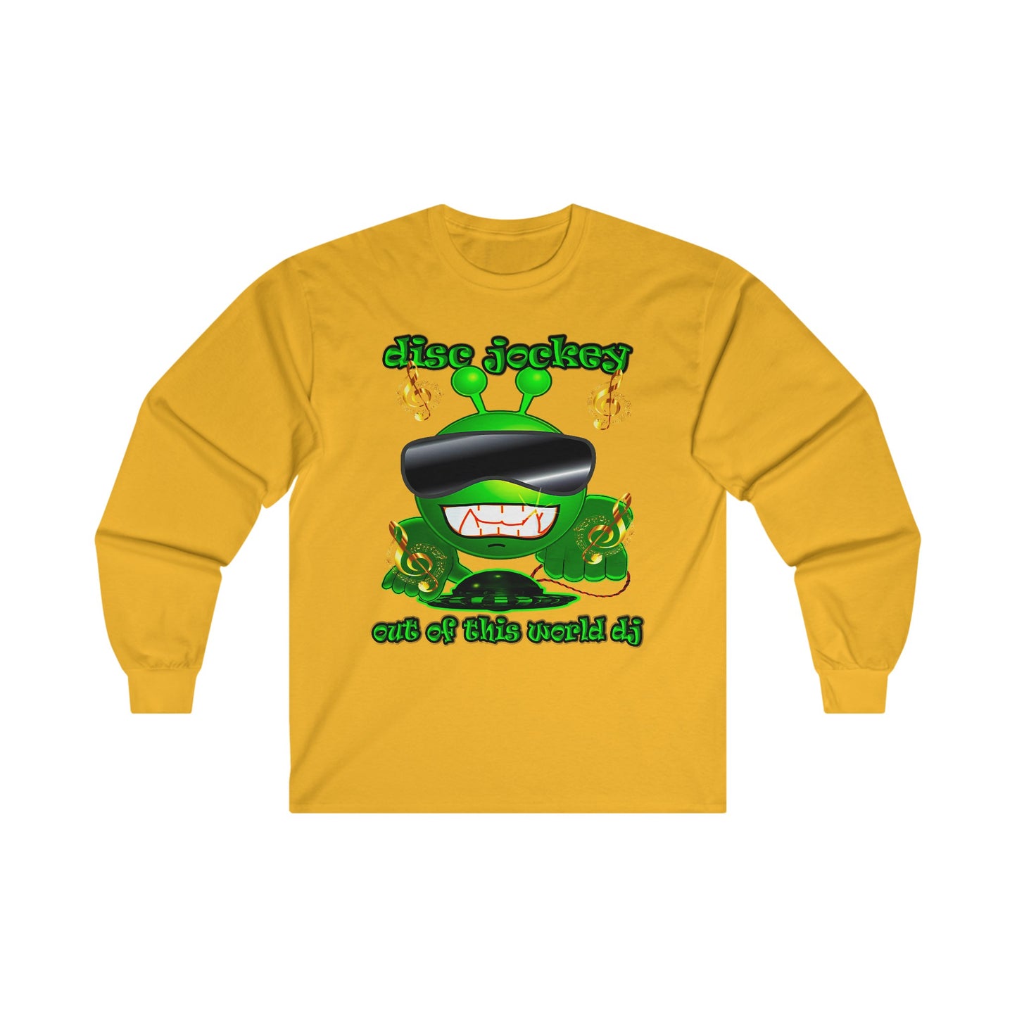 disc jockey - Ultra Cotton Long Sleeve Tee