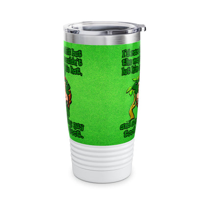 turtle race - Ringneck Tumbler, 20oz (green turf)