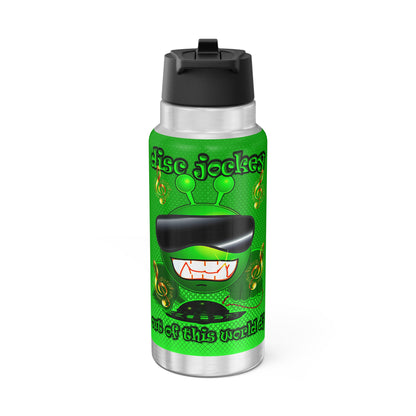 disc jockey - Gator Tumbler, 32oz (logo green)