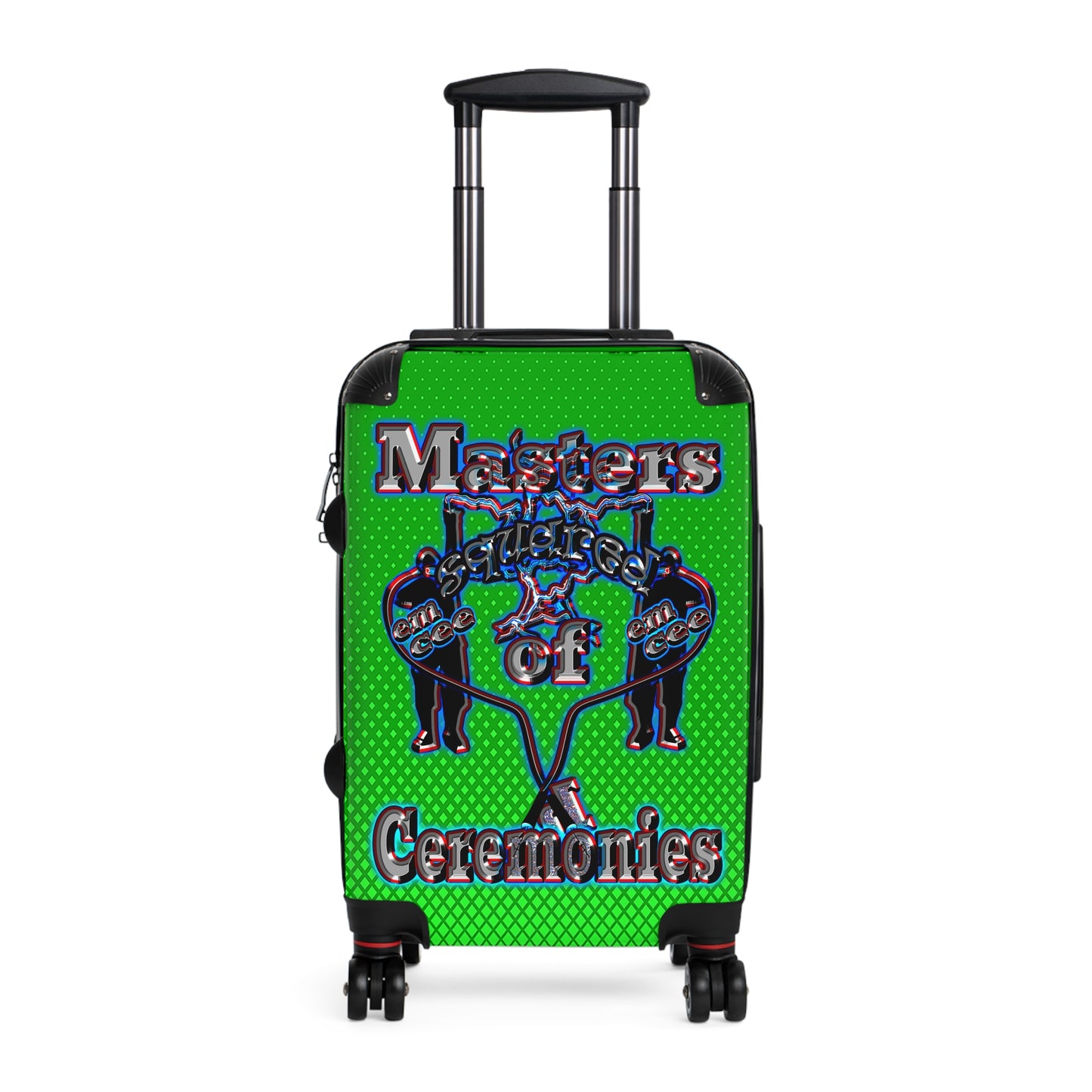em cee squared - Suitcase (logo green)