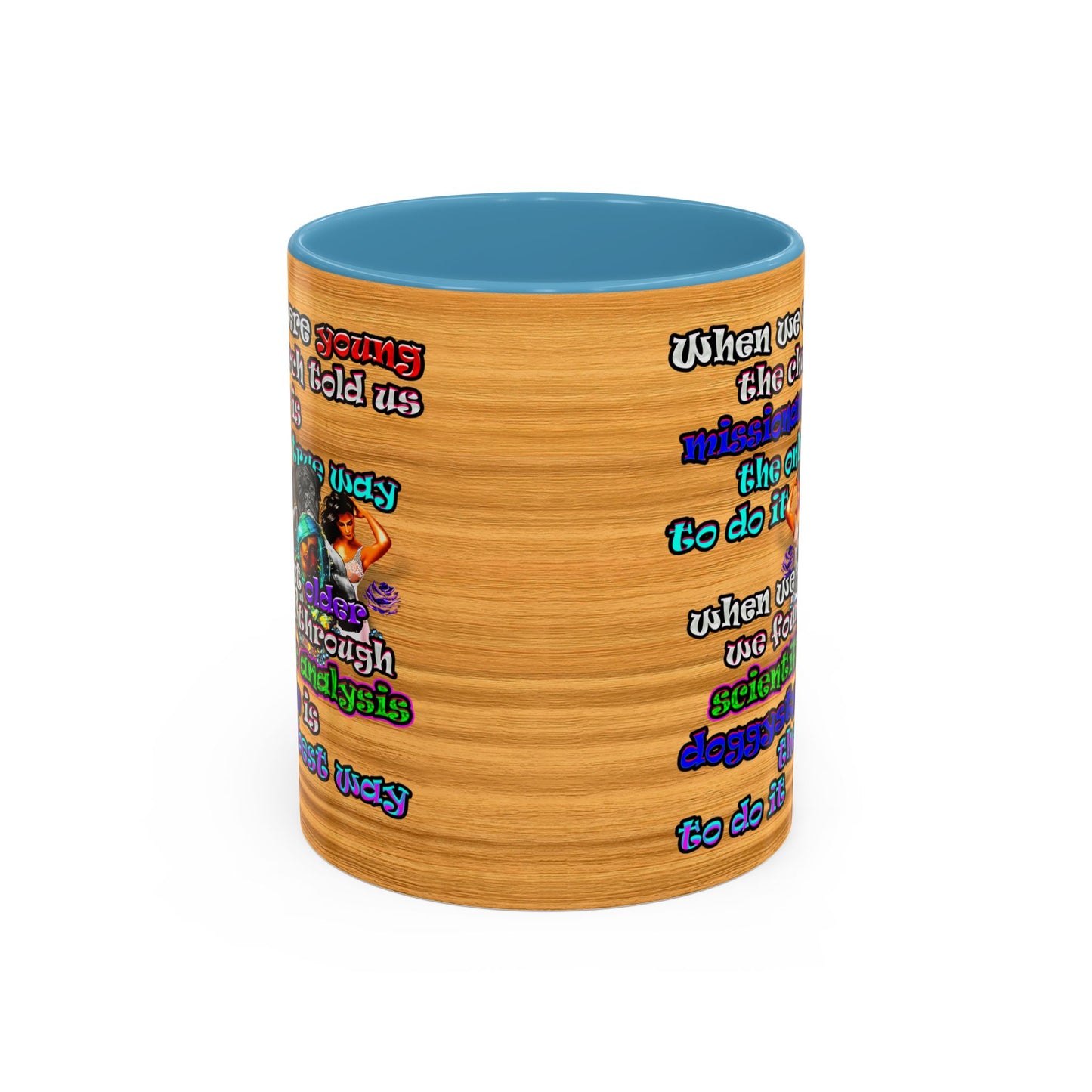 doggystyle - Accent Mug (butterscotch wood finish)