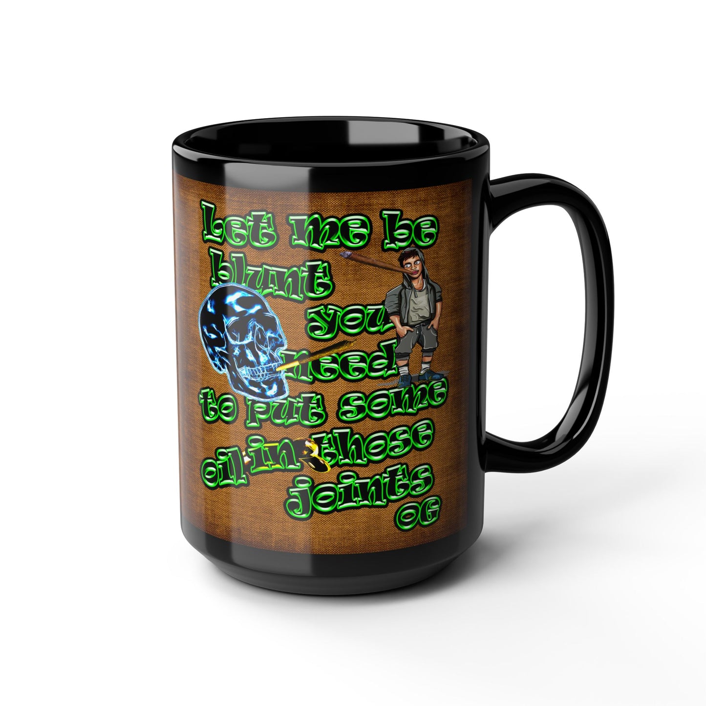 og - Black Mug (brown papyrus)