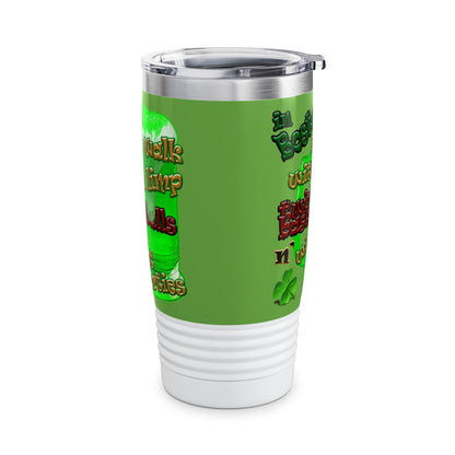 celtics logo - Ringneck Tumbler, 20oz (green)