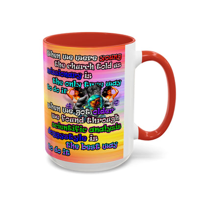 doggystyle - Accent Mug (color blur)