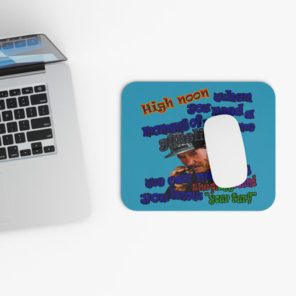 high noon - Mouse Pad (Rectangle) (turquoise)