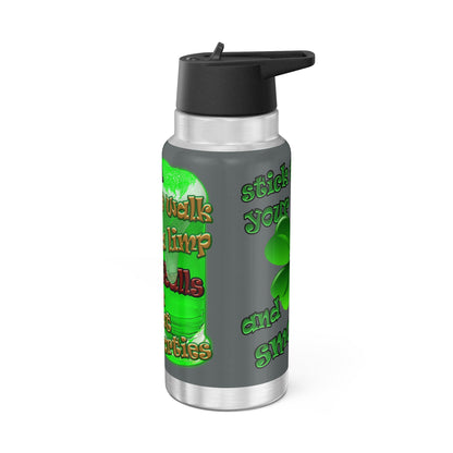 celtics logo - Gator Tumbler, 32oz (dark grey)