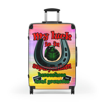 my luck - Suitcase (color blur)
