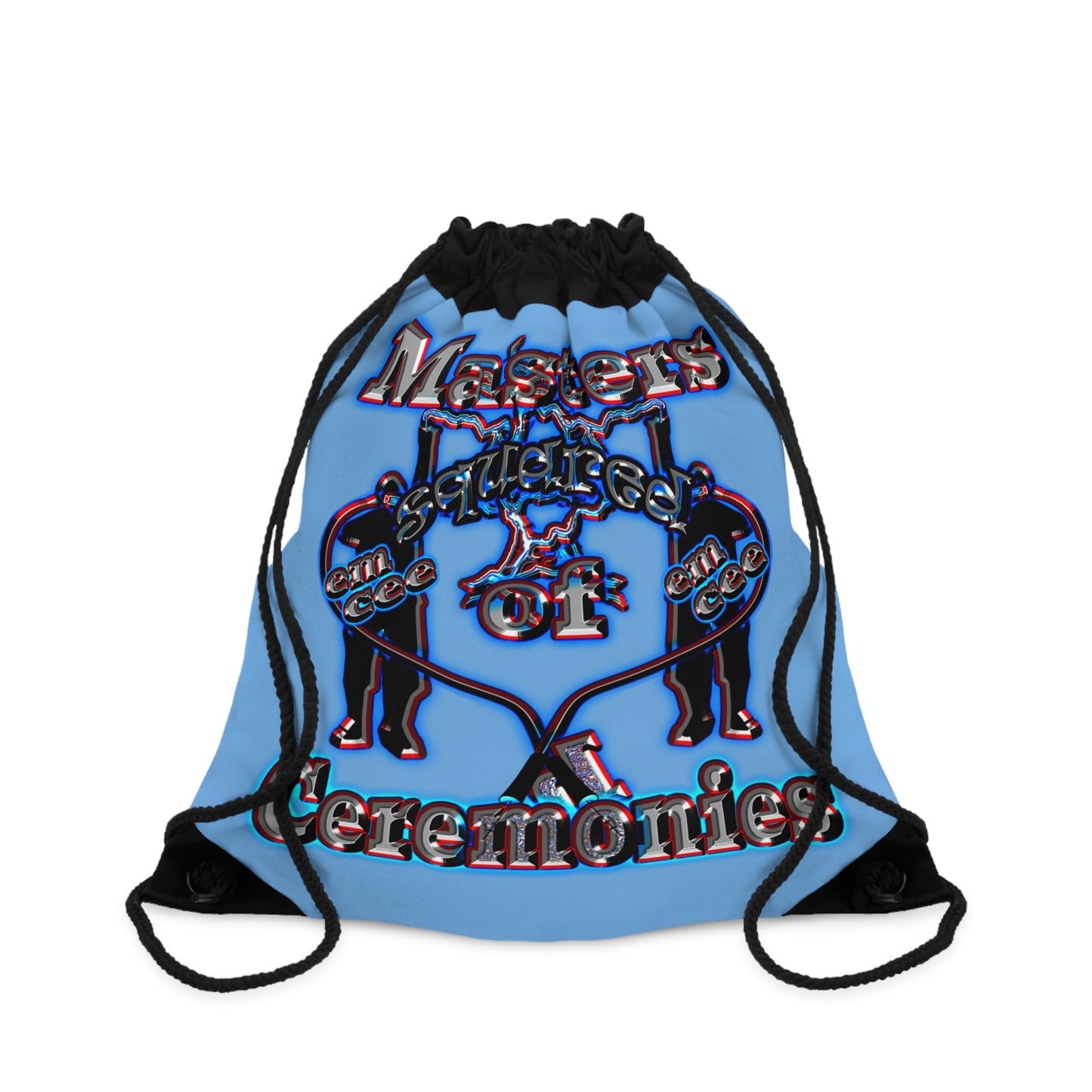 em cee squared - Drawstring Bag (light blue)