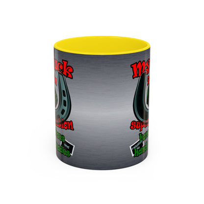 my luck - Accent Mug (brushed nickel)