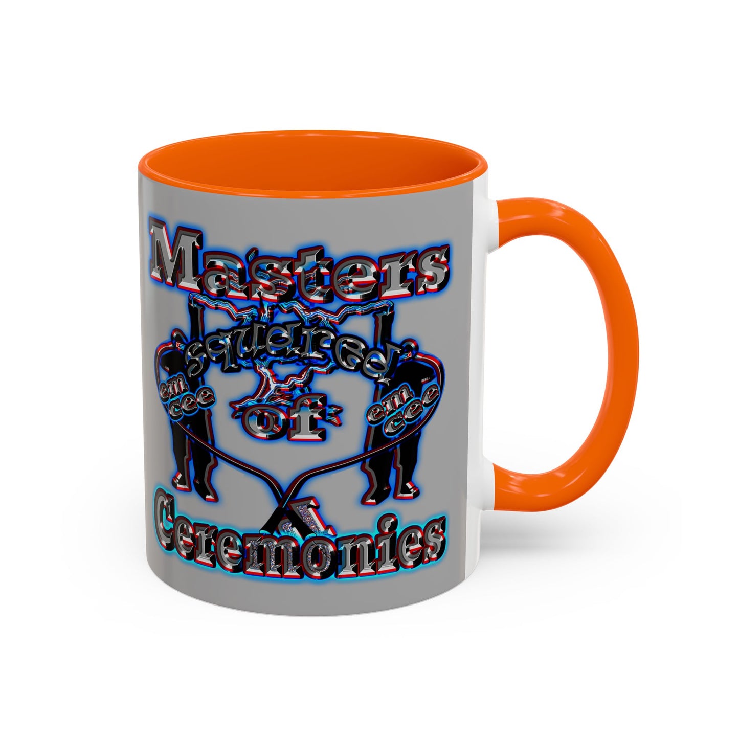 em cee squared - Accent Mug (light grey)