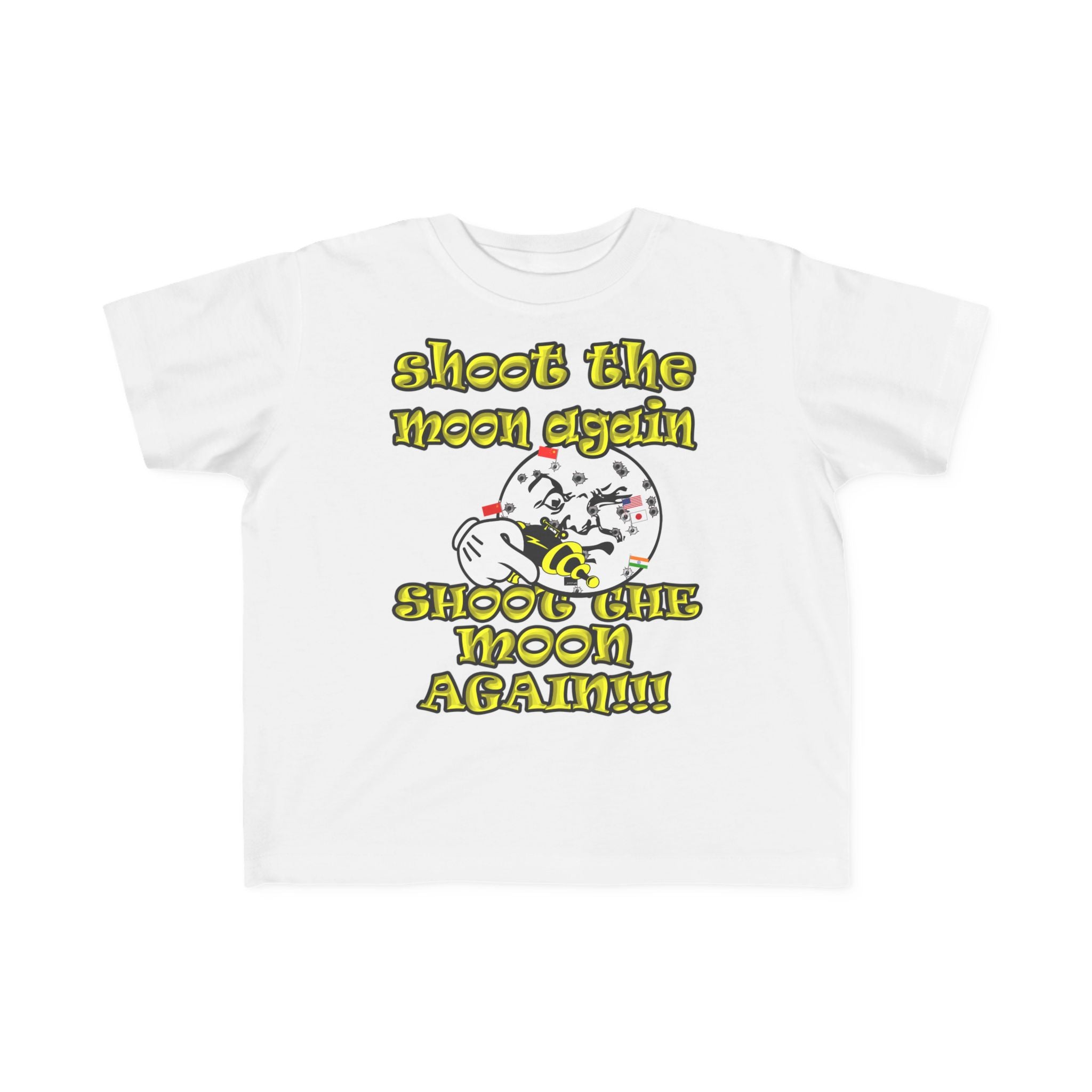 shoot the moon again - Toddler's Fine Jersey Tee