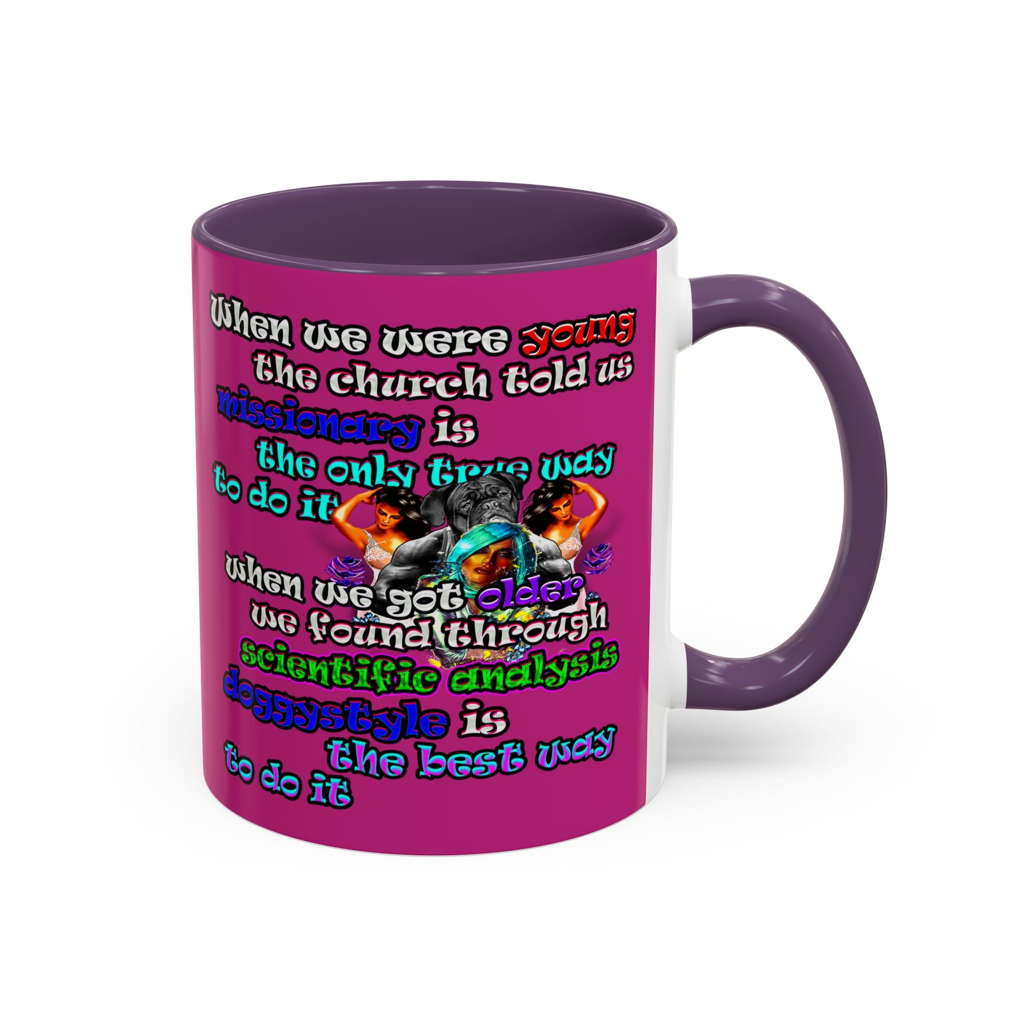 doggystyle - Accent Mug (pink)