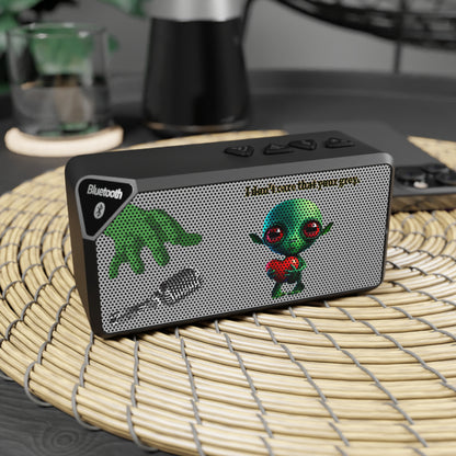 I don't care that your grey - Jabba Bluetooth Speaker (light grey)