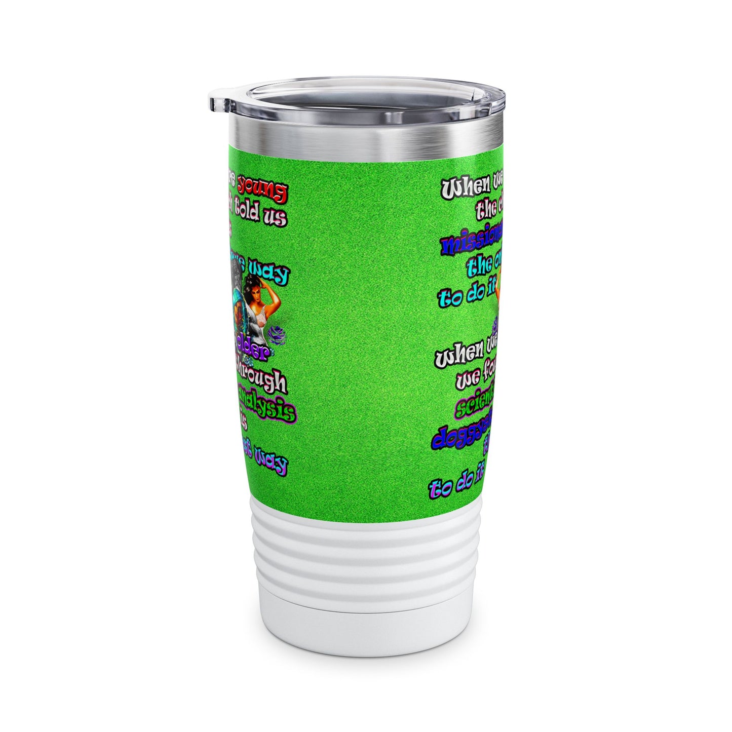 doggystyle - Ringneck Tumbler, 20oz (green turf)
