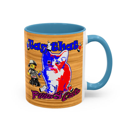 tag that - Accent Mug (butterscotch wood finish)