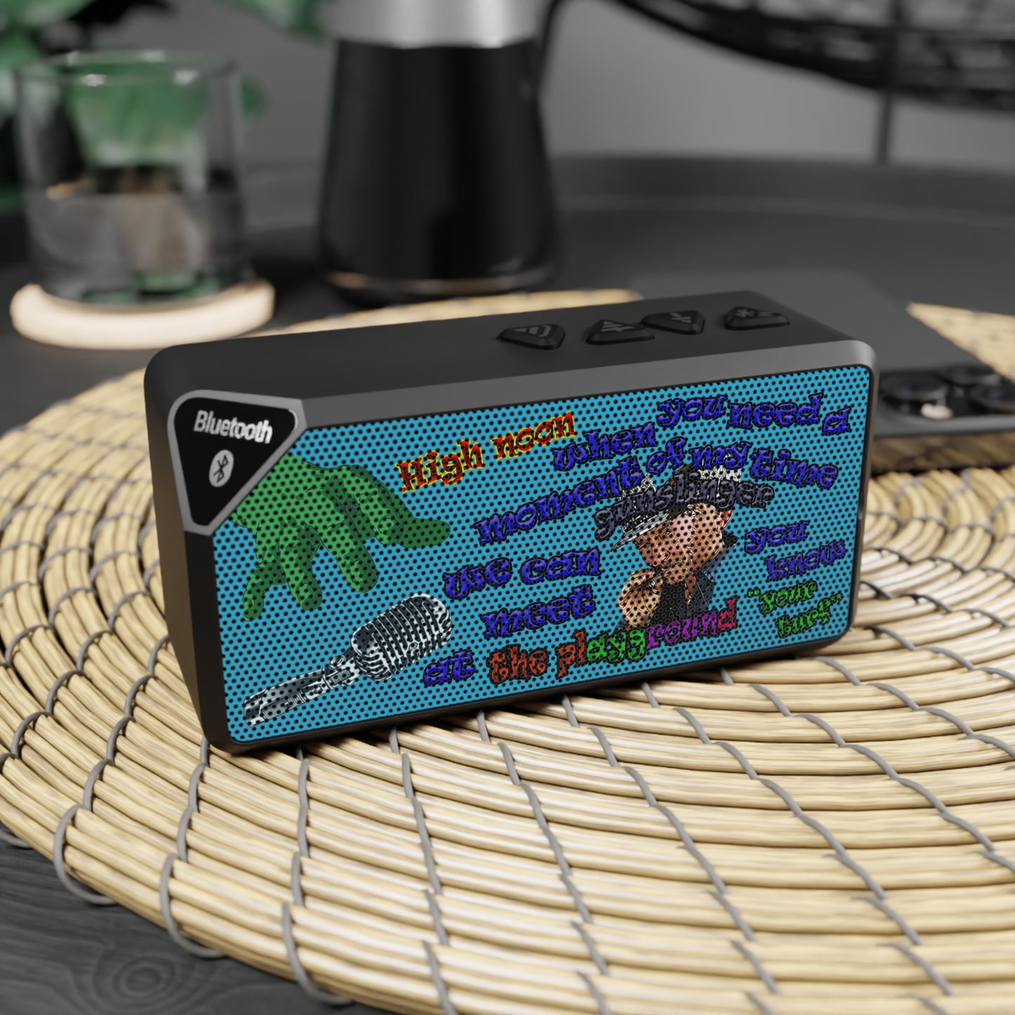 high noon - Jabba Bluetooth Speaker (turquoise)
