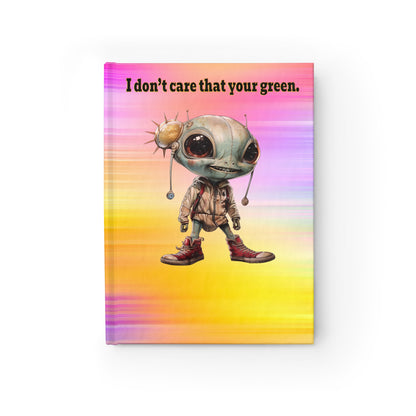 I don't care that your green - journal-blank (color blur)