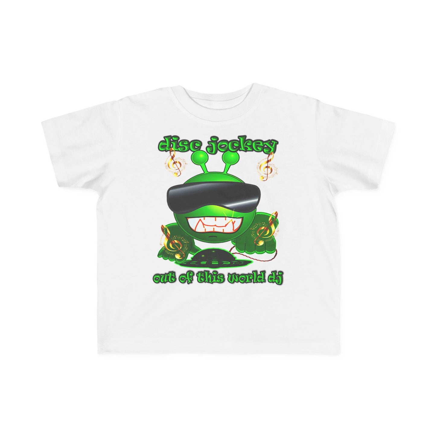 disc jockey - Toddler's Fine Jersey Tee