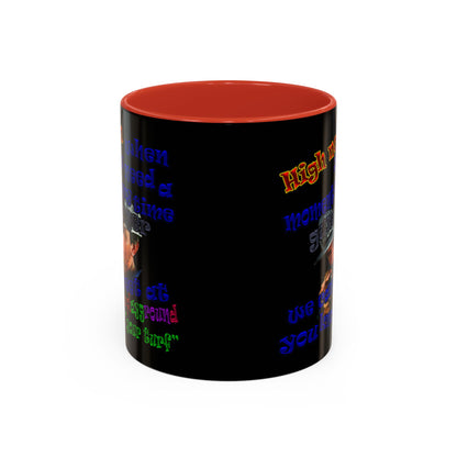 high noon - Accent Mug (black)