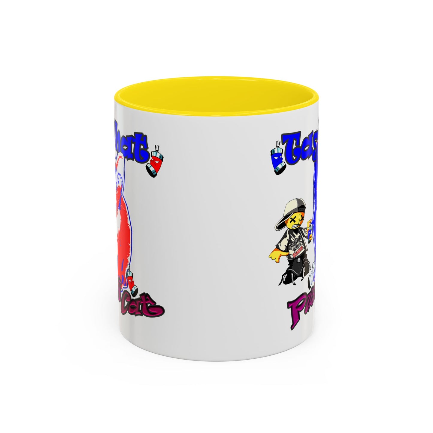 tag that - Accent Mug (white)