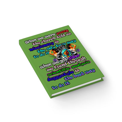 doggystyle - journal-lined (green)
