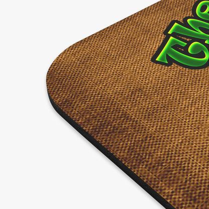 green monster - Mouse Pad (Rectangle) (brown papyrus)