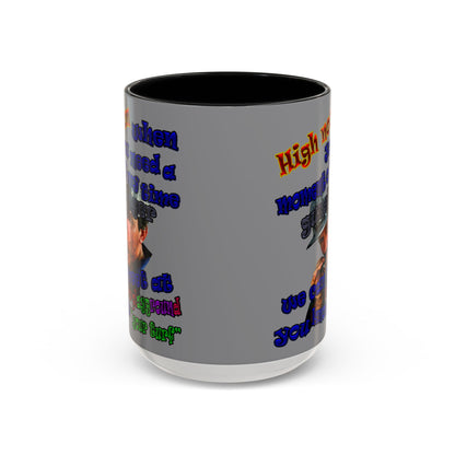 high noon - Accent Mug (grey)