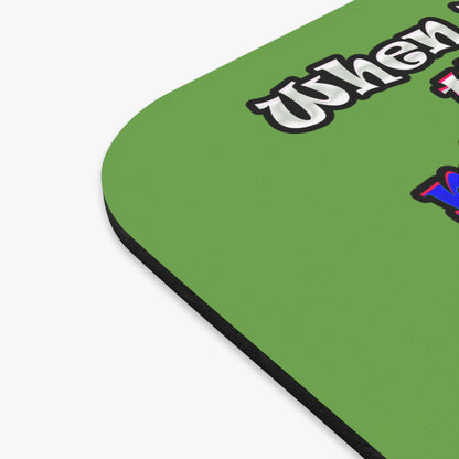 doggystyle - Mouse Pad (Rectangle) (green)