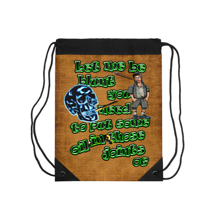 og - Drawstring Bag (dichromatic brown papyrus)